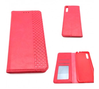 Чехол Huawei Y8p/P Smart S (2020) Книжка Wallet Кожа Красный#410131