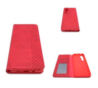 Чехол Xiaomi Mi Note 10 Lite (2020) Книжка Wallet Кожа Красный#443629