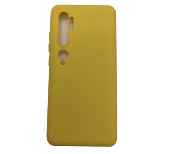 Чехол Xiaomi Mi Note 10/Note 10 Pro/CC9 Pro (2019) Силикон Slim полоса Желтый#393215