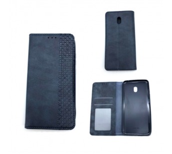 Чехол Xiaomi Redmi 8A (2019) Книжка Wallet Кожа Темно-Синий#400632