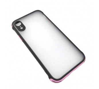 Чехол iPhone XR (New Model Full) Противоударный Матовый (Розовый)#2102129