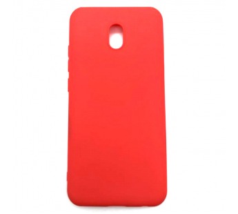 Чехол Xiaomi Redmi 8A (2019) Силикон Матовый Красный#409586