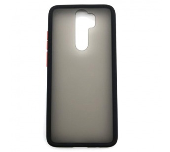 Чехол Xiaomi Redmi Note 8 Pro (2019) Противоударный Матовый Черный#2103364