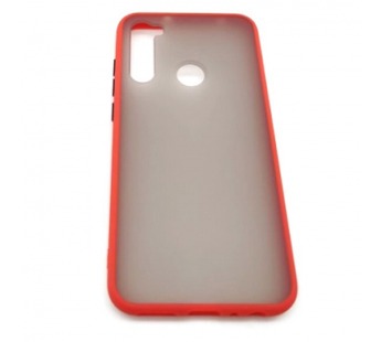 Чехол Xiaomi Redmi Note 8T (2019) Противоударный Матовый Красный#2103365