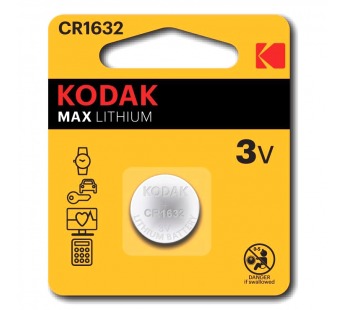 Элемент питания KODAK CR1632 BL1 (60/240/12000)#384631