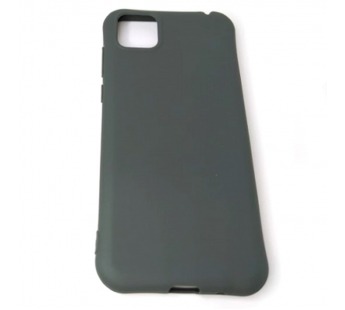 Чехол Honor 9S/Huawei Y5p (2020) Силикон Slim полоса Темно-Зеленый#410264