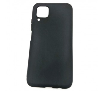 Чехол Huawei P40 Lite/Nova 6SE/Nova 7i (2020) Силикон Матовый Черный#410324