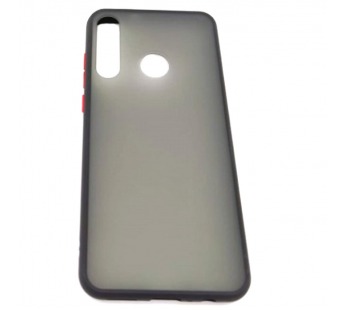 Чехол Huawei Y6p (2020) Противоударный Матовый Черный#411803