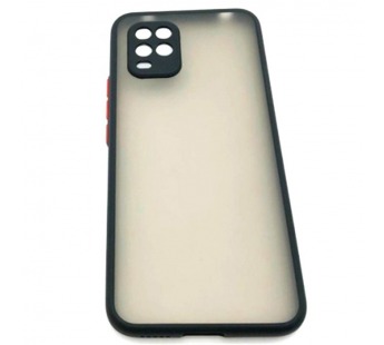 Чехол Xiaomi Mi 10 Lite (2020) Противоударный Матовый Черный#2103160