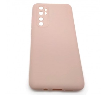 Чехол Xiaomi Mi Note 10 Lite (2020) Силикон Матовый Розовый#410368