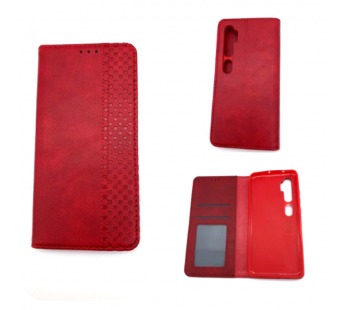 Чехол Xiaomi Mi Note 10/Note 10 Pro/CC9 Pro (2019) Книжка Wallet Кожа Красный#392686