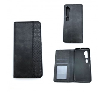 Чехол Xiaomi Mi Note 10/Note 10 Pro/CC9 Pro (2019) Книжка Wallet Кожа Черный#392700