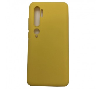 Чехол Xiaomi Mi Note 10/Note 10 Pro/CC9 Pro (2019) Силикон Матовый Желтый#406455