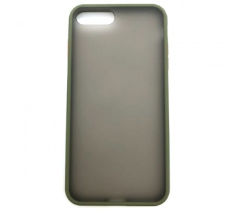 Чехол iPhone 6/7/8 Plus Противоударный Матовый Зеленый#1505291