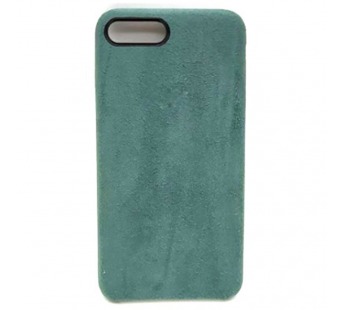 Чехол iPhone 7/8 Plus Alcantara Case в упаковке Зеленый#2034336