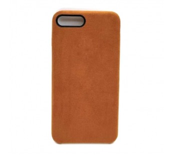 Чехол iPhone 7/8 Plus Alcantara Case в упаковке Коричневый#403607