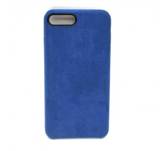 Чехол iPhone 7/8 Plus Alcantara Case в упаковке Синий#403611