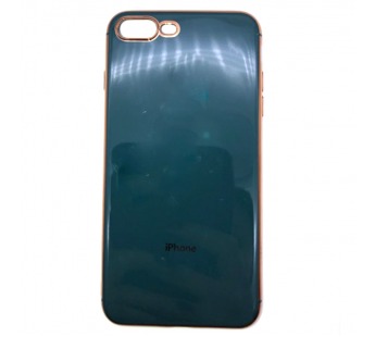 Чехол iPhone 7/8 Plus Силикон Кейс Глянцевый Forest Green#1774721