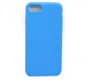 Чехол iPhone 7/8/SE (2020) Silicone Case №24 в упаковке Голубой#399789