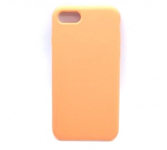 Чехол iPhone 7/8/SE (2020) Silicone Case №42 в упаковке Ярко-Оранжевый#405405