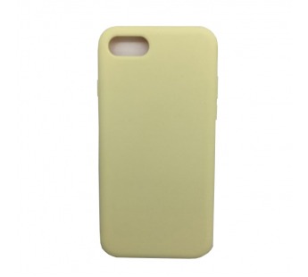 Чехол iPhone 7/8/SE (2020) Silicone Case №51 в упаковке Светло-Желтый#400959