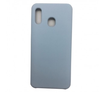 Чехол Samsung A20/A30/M10S Silicone Case №11 в упаковке Светло-Голубой#399774