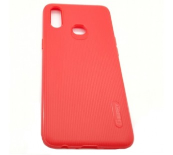 Чехол Samsung A20S (2019) Силикон Cherry Красный#399316