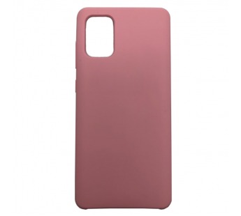 Чехол Samsung A71 (2020) Silicone Case №17 в упаковке Светло-Розовый#1626650