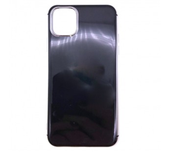Чехол iPhone 11 Силикон Кейс Глянцевый Черный#1778682