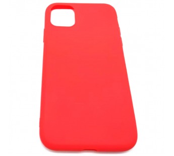 Чехол iPhone 11 Силикон Матовый Красный#1645220
