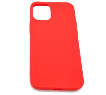 Чехол iPhone 12 Mini (5.4) Силикон Матовый Красный#1645222