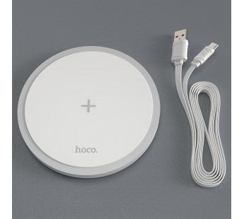 Беспроводное зарядное устройство Hoco CW26 15W, цвет белый#1567946