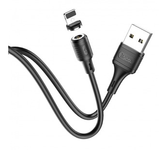 Кабель USB Hoco X52 Apple магнитный 1м черный#390833