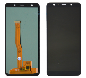 Дисплей для Samsung A750 Galaxy A7 (2018) + тачскрин (черный) (OLED)#411668