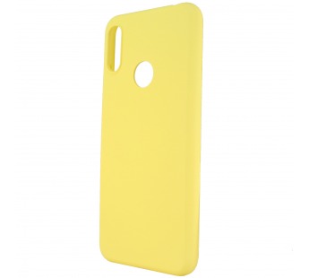Чехол-накладка Silicone Case NEW ERA для Huawei Honor 8A/Y6 2019 желтый#394129