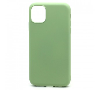 Чехол-накладка Silicone Case NEW ERA для Apple iPhone 11 зеленый#390274