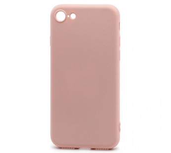 Чехол-накладка Silicone Case NEW ERA для Apple iPhone 7/8/SE 2020 светло розовый#390320