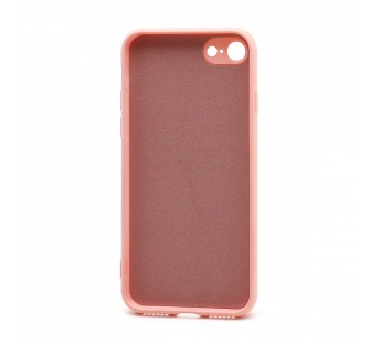 Чехол-накладка Silicone Case NEW ERA для Apple iPhone 7/8/SE 2020 светло розовый#1696391