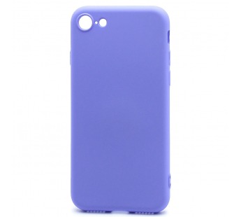 Чехол-накладка Silicone Case NEW ERA для Apple iPhone 7/8/SE 2020 сиреневый#390321