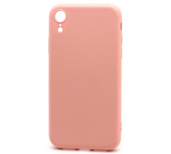 Чехол-накладка Silicone Case NEW ERA для Apple iPhone XR розовый#390330