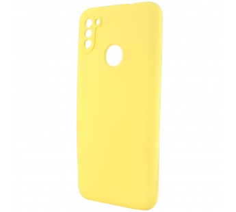 Чехол-накладка Silicone Case NEW ERA для Samsung Galaxy A11/M11 жёлтый#393742