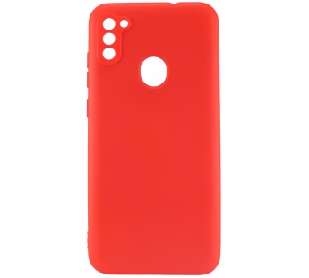Чехол-накладка Silicone Case NEW ERA для Samsung Galaxy A11/M11 красный#393739