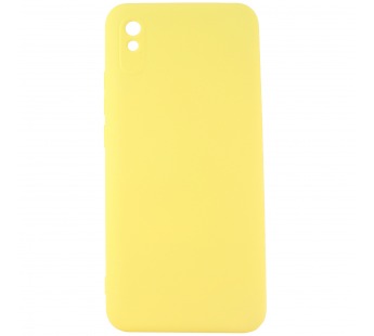 Чехол-накладка Silicone Case NEW ERA для Xiaomi Redmi 9A желтый#393318