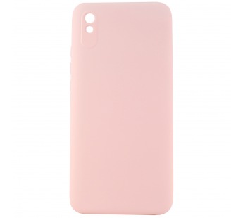 Чехол-накладка Silicone Case NEW ERA для Xiaomi Redmi 9A светло розовый#393312