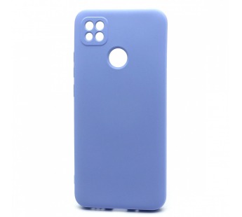 Чехол-накладка Silicone Case NEW ERA для Xiaomi Redmi 9C голубой#404971