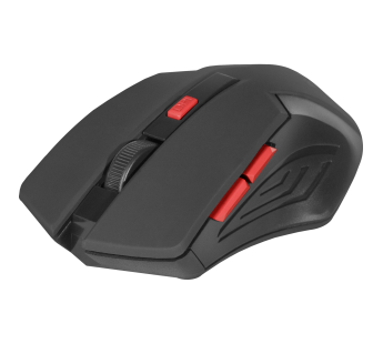 Мышь беспроводная DEFENDER Accura MM-275, красная#390364