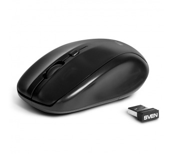 Мышь беспроводная SVEN RX-305 Wireless черная#390483