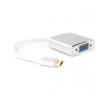 Кабель-адаптер USB3.1 Type-Cm --> VGA(f),Telecom<TUC030> (1/150)#392137