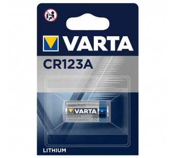 Элемент питания VARTA CR123A Lithium (1 бл) (10/100)#392240