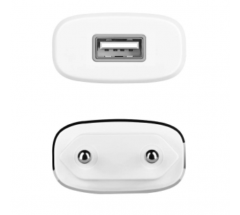 Адаптер Сетевой Hoco C11 + кабель микро USB белый#417198